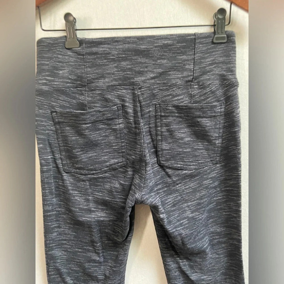 Athleta marbled high waisted leggings with side/ back pockets Sz S - Picture 5 of 11